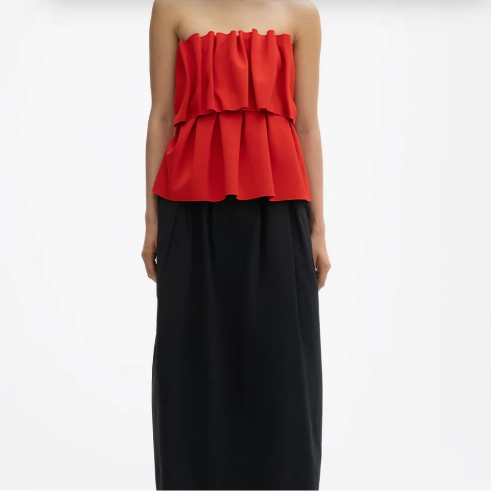 House of Dagmar Sculpted Tube Top Size 34 NWT